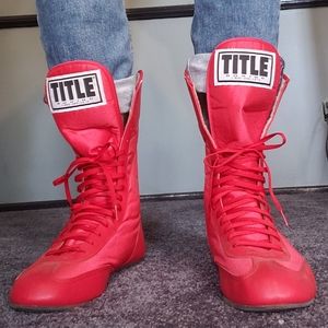 Title boxing shoes